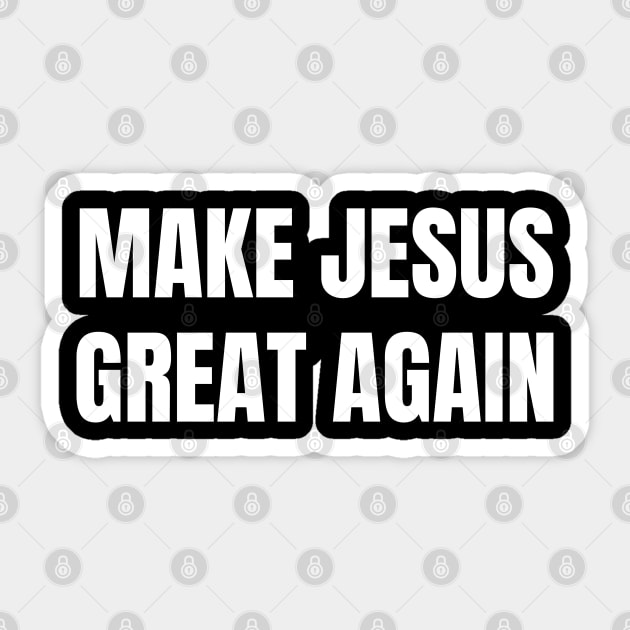 Republican-Jesus Sticker by Creatifly Graphic Tees
